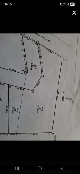 Teren de 772 mp, în Exterior Vest
