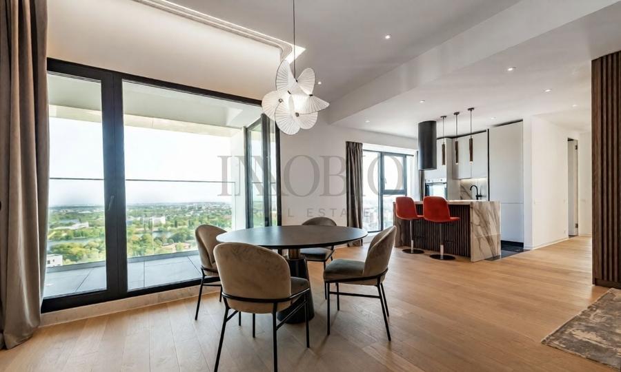 Apartament cu 3 camere decomandat, mobilat în Floreasca
