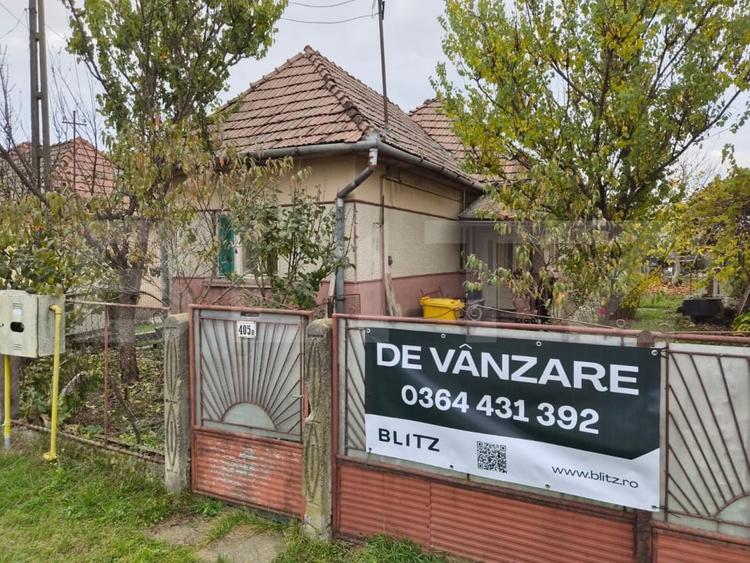 Casă individuală cu 3 camere cu Teren 500 Mp în Ungheni