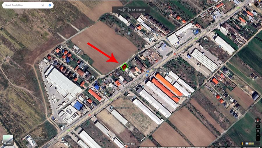 Spațiu industrial, de 160 mp, în Afumați
