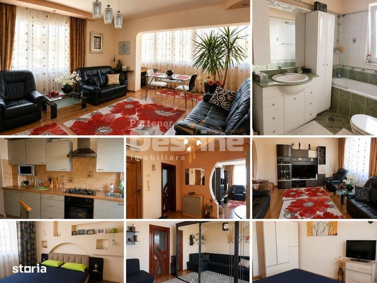 Apartament cu 3 camere decomandat în Central