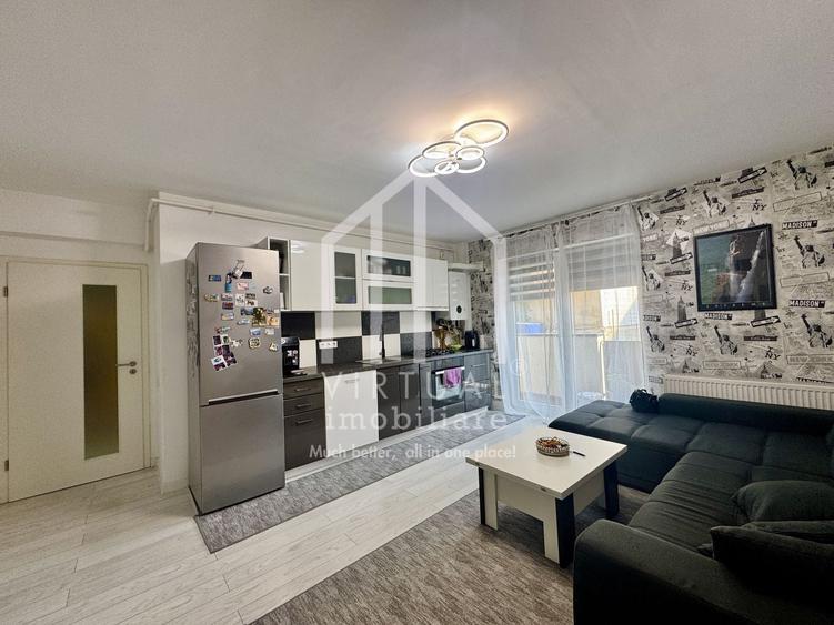 Apartament cu 3 camere, mobilat în Turnișor