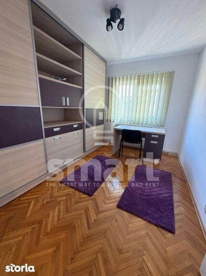 Apartament cu 3 camere decomandat, mobilat în Mărăști