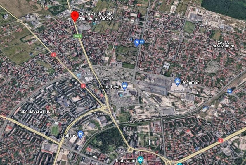 Teren Construcții intravilan de 2564 mp, în Aradului