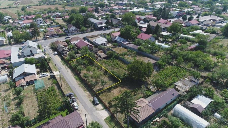 Teren Construcții intravilan de 500 mp, în Moara Vlăsiei