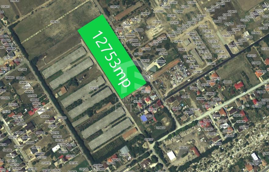 Teren Construcții intravilan de 12753 mp, în Cumpăna