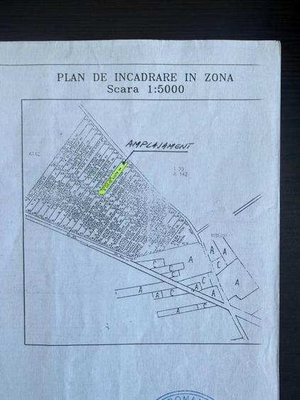 Teren Construcții intravilan de 1393 mp, în Strejnicu