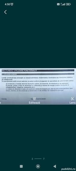 Teren de 1834 mp, în Central