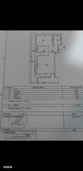 Apartament cu 2 camere în Central