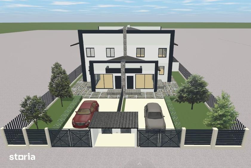 Casă cu 4 camere cu Teren 250 Mp în Vânători
