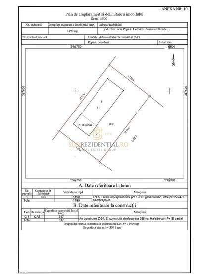 Spațiu comercial, de 386 mp, în Sud