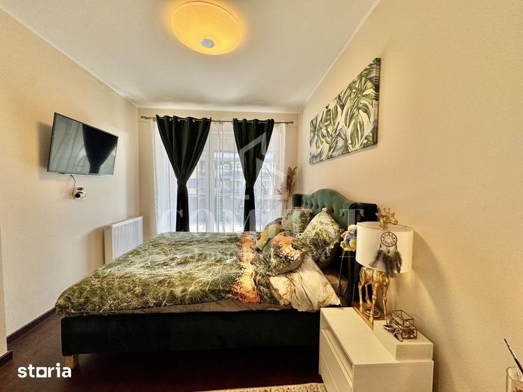 Apartament cu 2 camere semidecomandat, mobilat în Gheorgheni