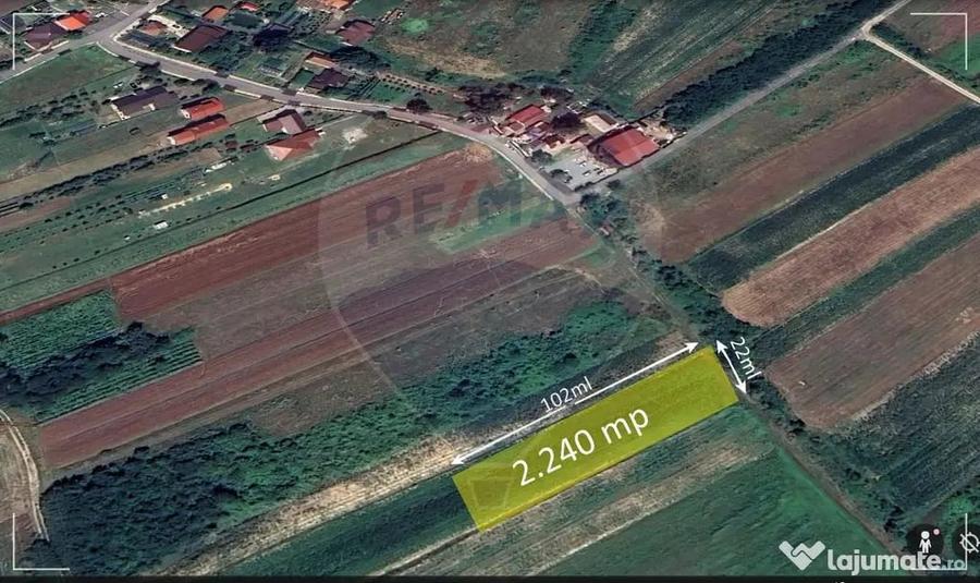Teren de 2240 mp, în Lăpuș