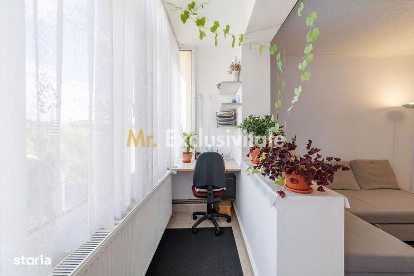 Apartament cu 2 camere semidecomandat în Central