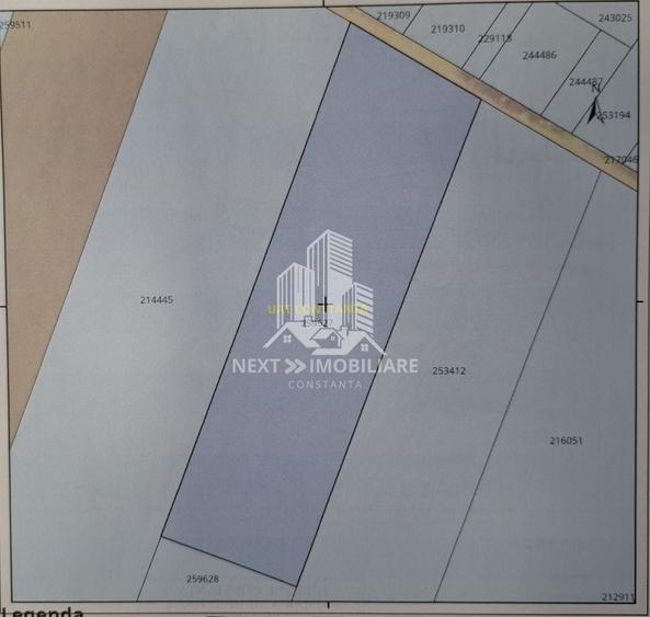 Teren agricol intravilan de 6750 mp, în Palas