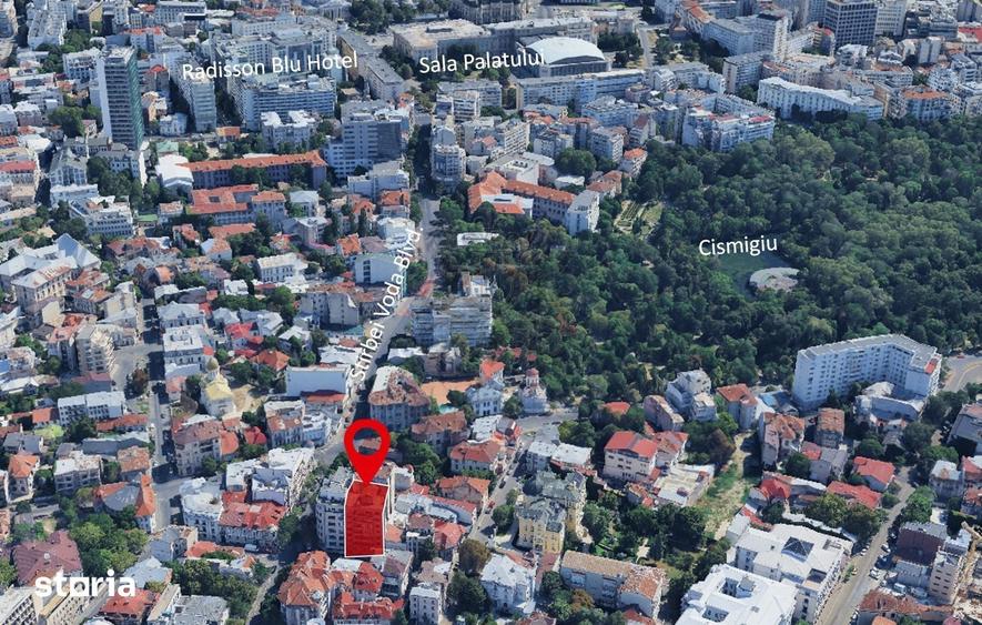 Apartament cu 4 camere în Cișmigiu