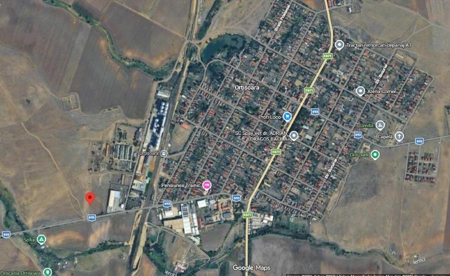 Teren agricol extravilan de 10838 mp, în Orțișoara