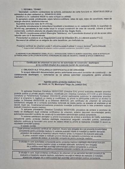 Teren de 350 mp, în Exterior Vest
