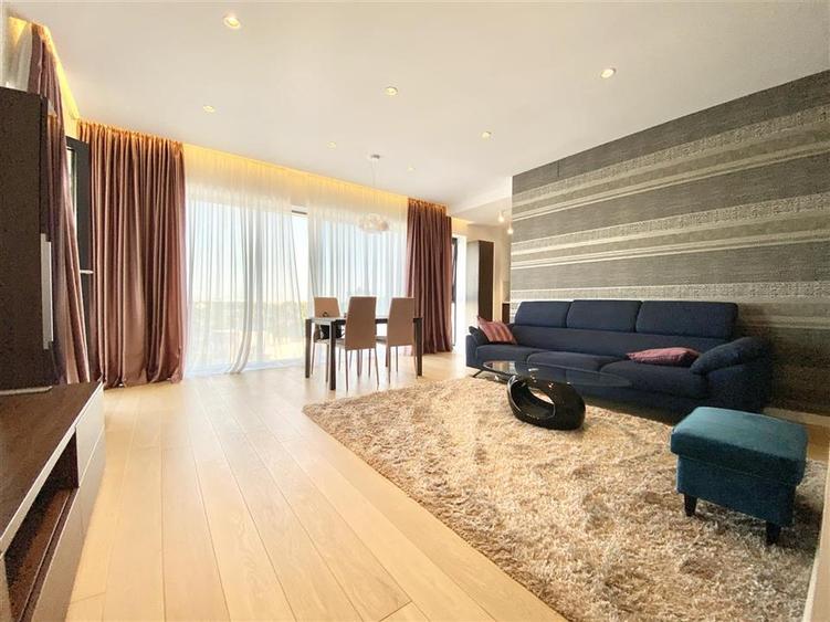 Apartament cu 3 camere decomandat, mobilat în Herăstrău