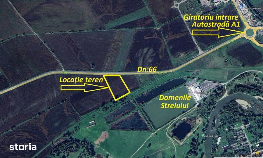 Teren de 10000 mp, în Băcia