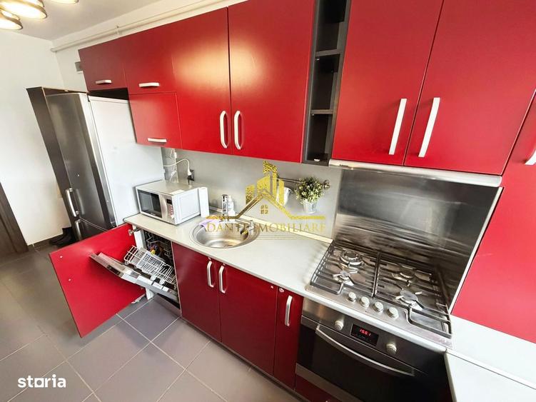 2 camere, spatios, mobilat modern, bloc nou, balcon, zona VIVO - 7