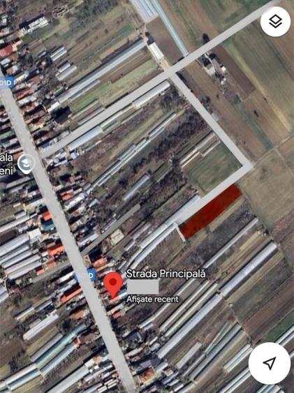 Teren Construcții intravilan de 1430 mp, în Copăceni