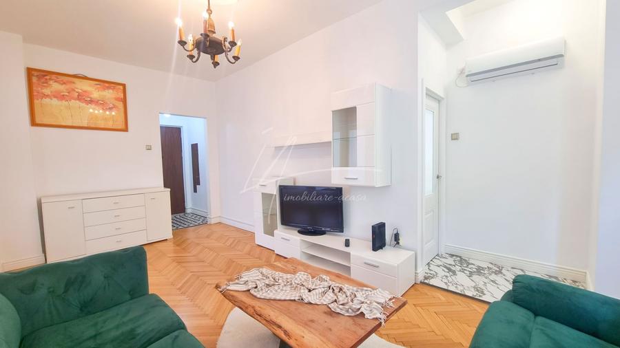 Apartament cu 2 camere semidecomandat, mobilat în Sala Palatului