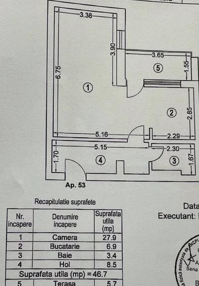 Garsonieră semidecomandată, mobilată în Pipera