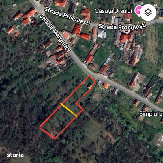 Teren de 4830 mp, în Godeni