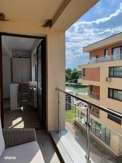 2 camere, spatios cu vedere lac, in complex rezidential pe malul lacul - 11