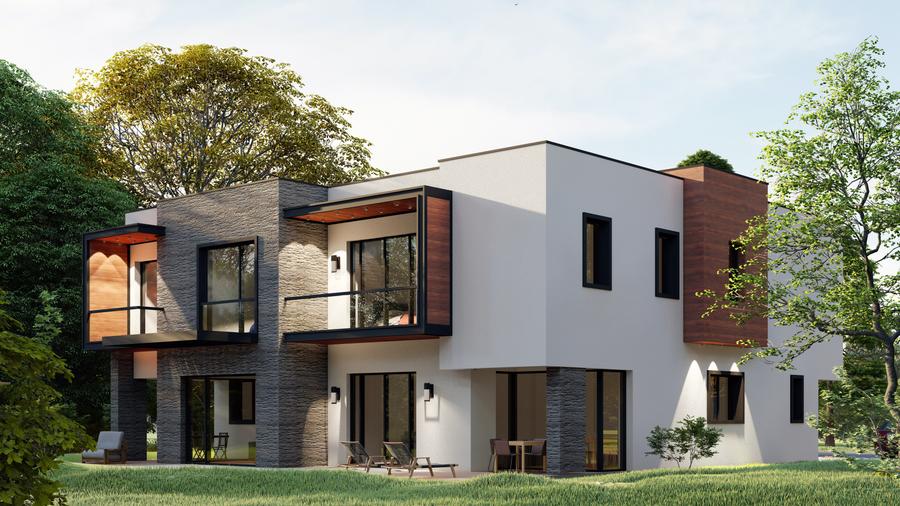 Paradisul Verde Corbeanca | Vilă premium nouă | nZEB | Energie verde |Proprietar - 1