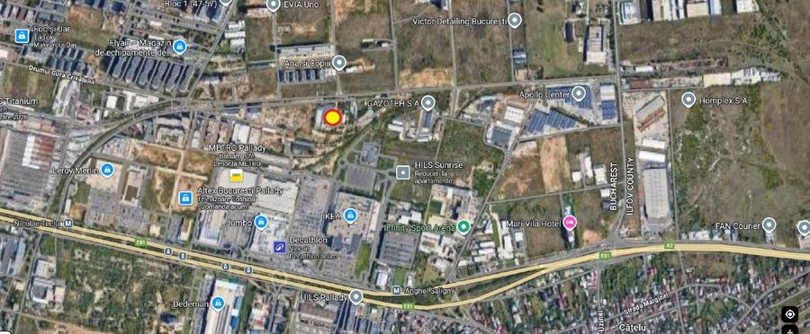 Th. Pallady - Victor Brauner, spatii 200 - 375 mp - 2