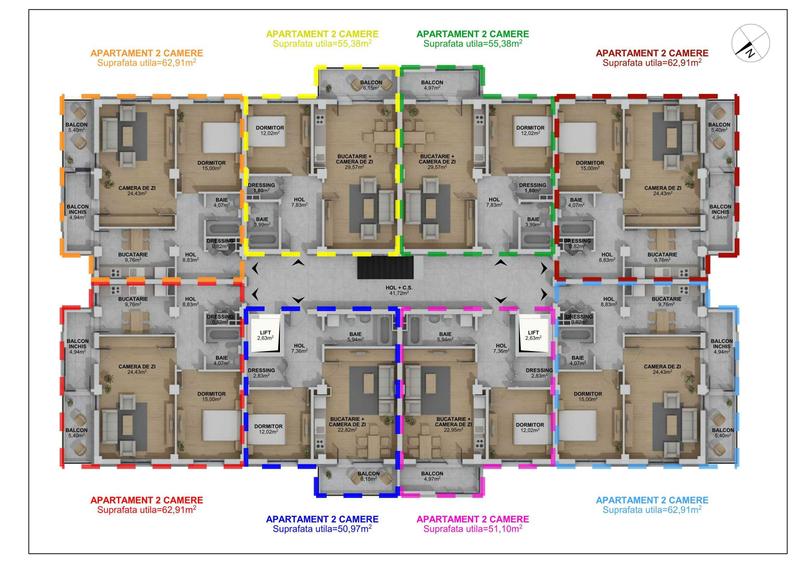 apartamente noi in Blaj - 1