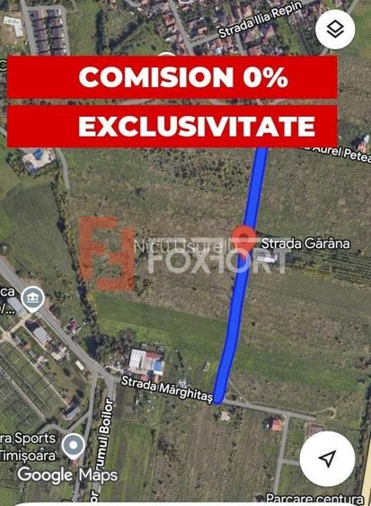COMISION 0% Teren intravilan de 9250 mp - Toate utilitatile, zona Plopi