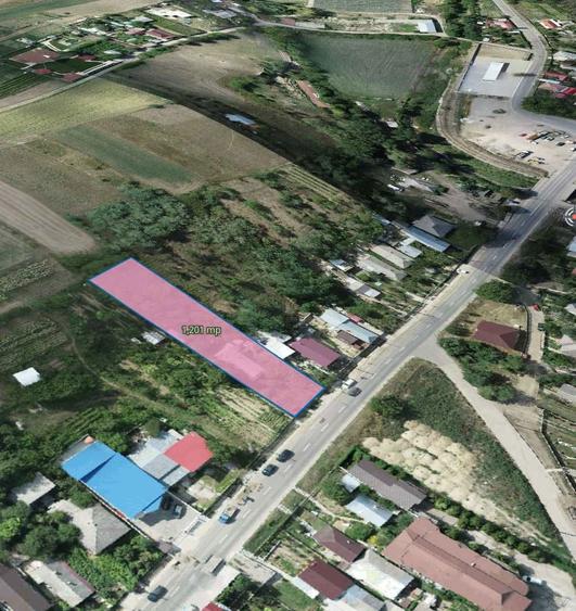 Teren intravilan 1200 mp Str. Stefan cel Mare, Pascani ideal locuinta sau investitie comerciala - 1