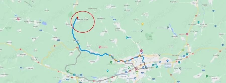 Casa individuala + teren 5300mp, com. Sanpaul, jud, Cluj - 1