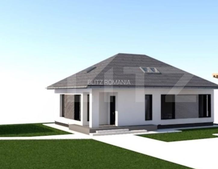 Casa P + M Craiova, zona Tancodrom, la rosu cu posibilitate de finisare completa