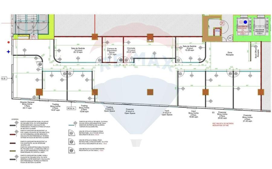 Spatiu de birouri 429 mp de inchiriat - Zona Pipera - Dimitrie Pompeiu - 16