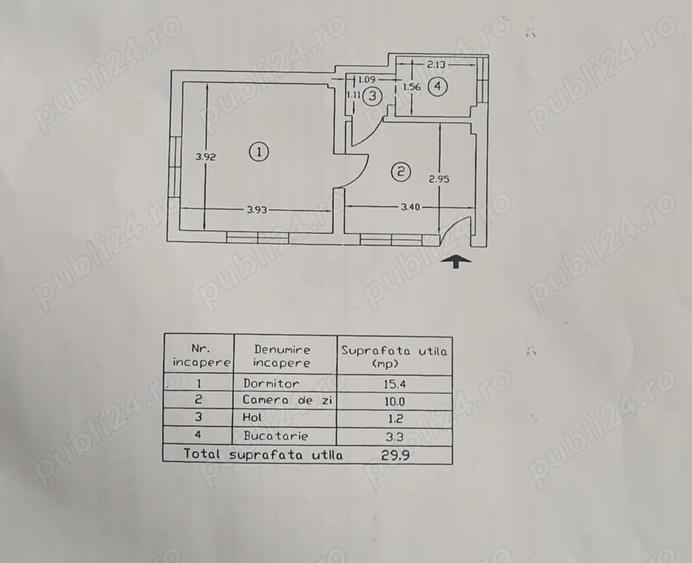 Apartament cu 2 camere de vanzare in Curtea de Arge?. - 12