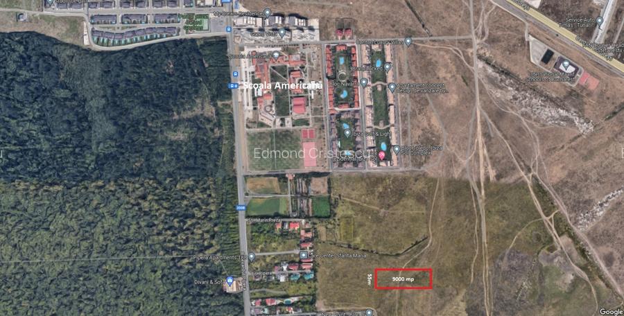 VANZARE TEREN, ILFOV, VOLUNTARI, SCOALA AMERICANA, ST 9000 MP