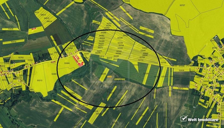 Teren extravilan in Rediu - Aiton, 4300 mp, la 150 m distanta de intravilan - 4