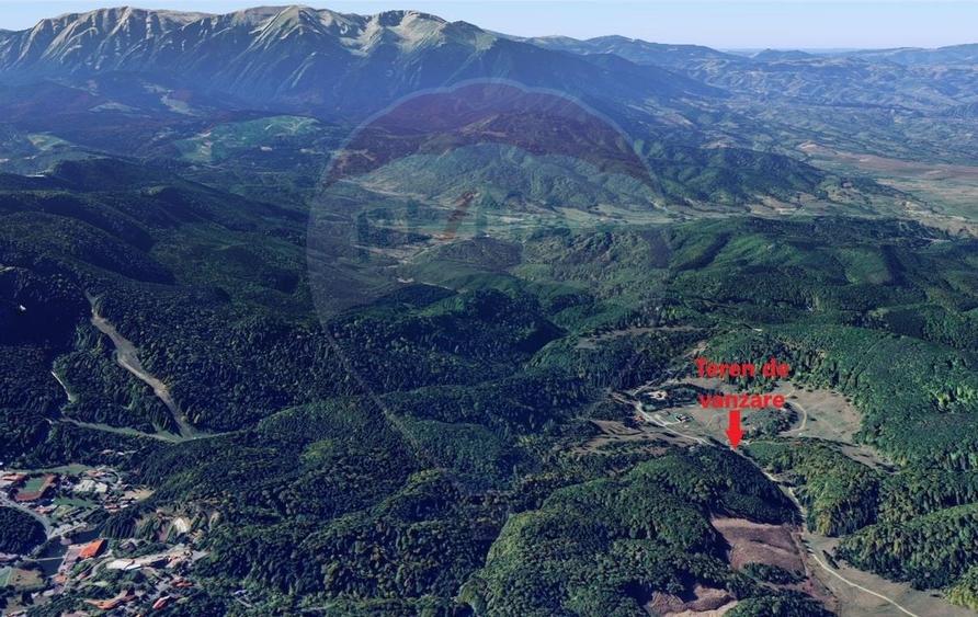 Teren de vis la poarta statiunii turistice Poiana Brasov -- 1000 mp - 1