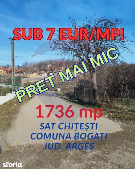 Teren 1.736mp Chi?e?ti-AG, Ideal Casa, Deschidere la Asfalt, Utilita?i - 10