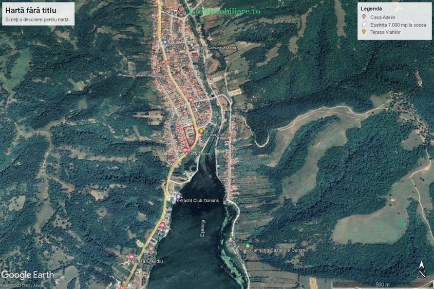 Teren 7.000mp intravilan construibil, front 160ml DN57- Eselnita, la Dunare - 4