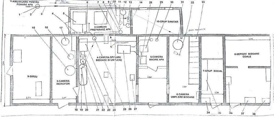 Inchiriez spatiu comercial 120mp , 10 incaperi, Sacosu Turcesc