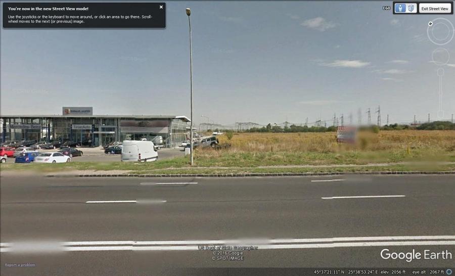 Teren 10000MP cu Deschidere Si Acces Din Calea Bucuresti, langa Mercedes - 2