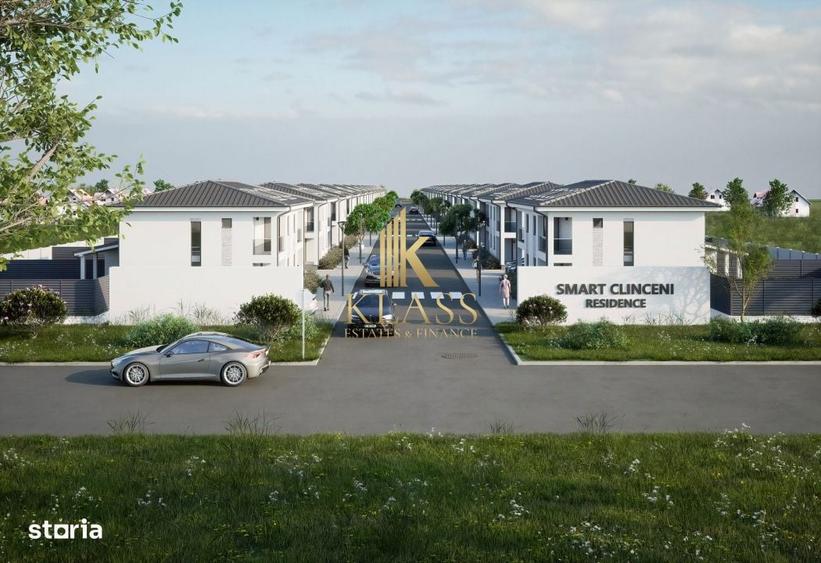 Duplex de vanzare | Zona rezidentiala Clinceni, langa lac | Comision 0 - 15