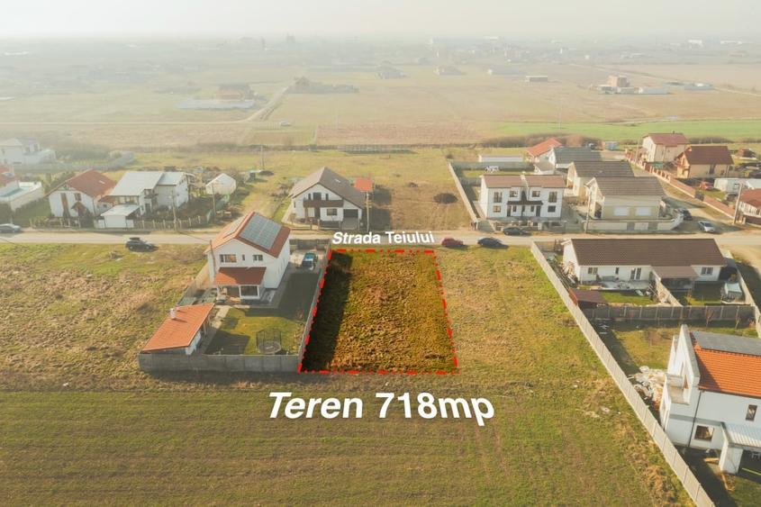 Drum asfaltat - Utilitati - str. Teiului - Sacalaz - 5