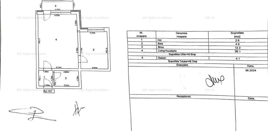 Apartament 2 cam tip Studio | constructie 2024 | Sanpetru - 3