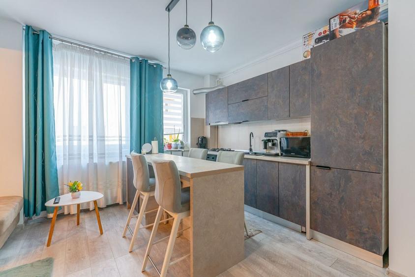 Studio mobilat și utilat, bloc 2020, etaj 3 – Terasă comuna amenajată - 4